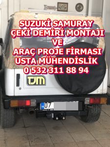 suzuki jlx Çeki demiri takma montajı ve araç proje firması Usta mühendislik ankara usta muhendislik= 05323118894