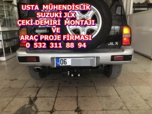 suzuki jlx Çeki demiri takma montajı ve araç proje firması Usta mühendislik ankara usta muhendislik= 05323118894